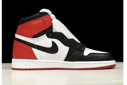 Hyperoad JORDAN  AIR TOE” “BLACK WHITE HIGH MENS OG RED 1 BLACK-VARSITY 0902